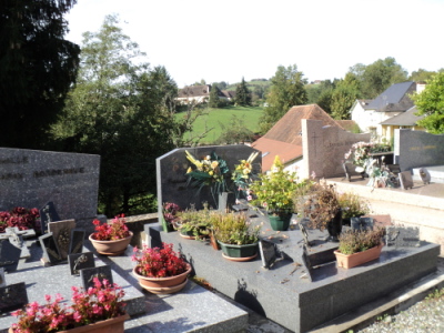 Cemetery behind Church