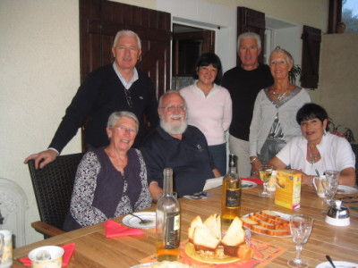 Pictured with my cousins