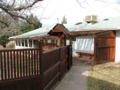 Walkway Between Houses